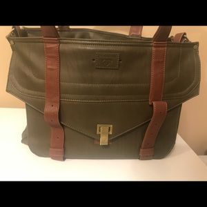 Francine - Leather Messenger Bag
